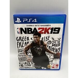 NBA 2K19 (Sony Playstation 4 PS4) CIB w/ Manual - Tested
